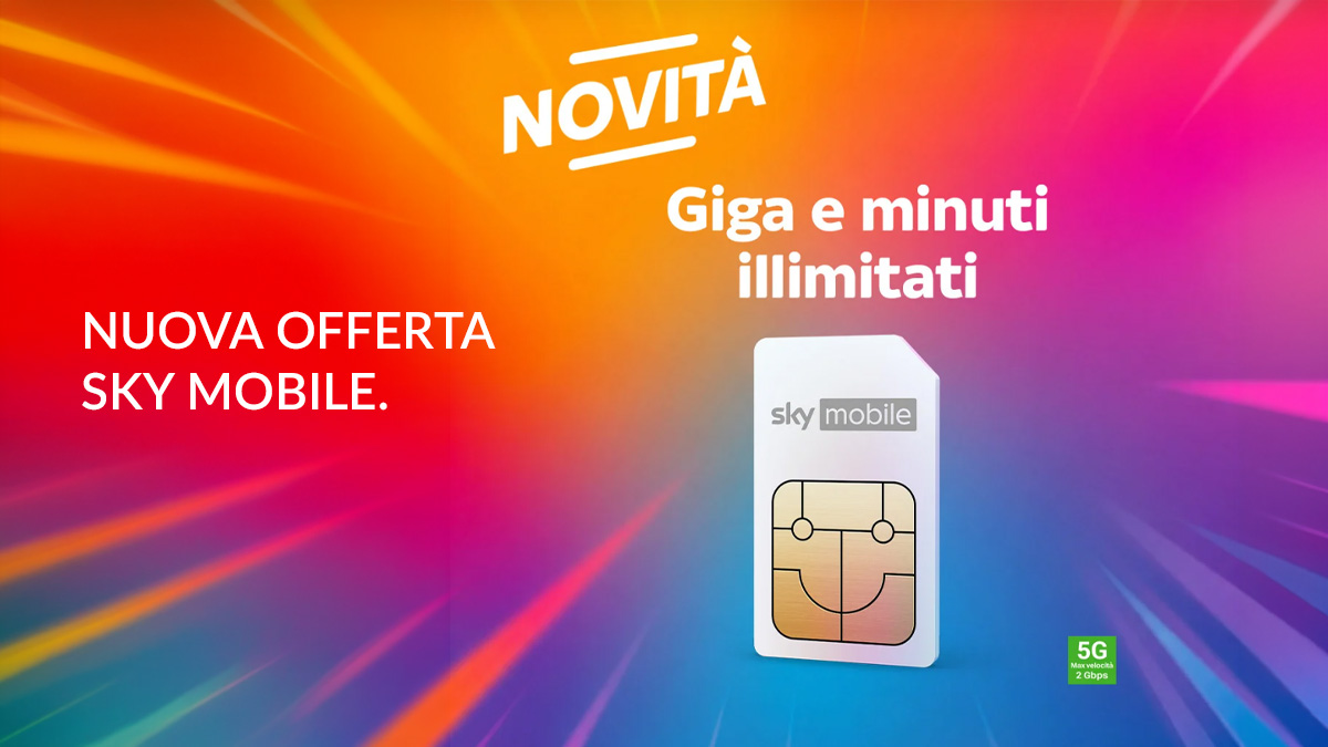 Novità SIM e offerte Sky Mobile
